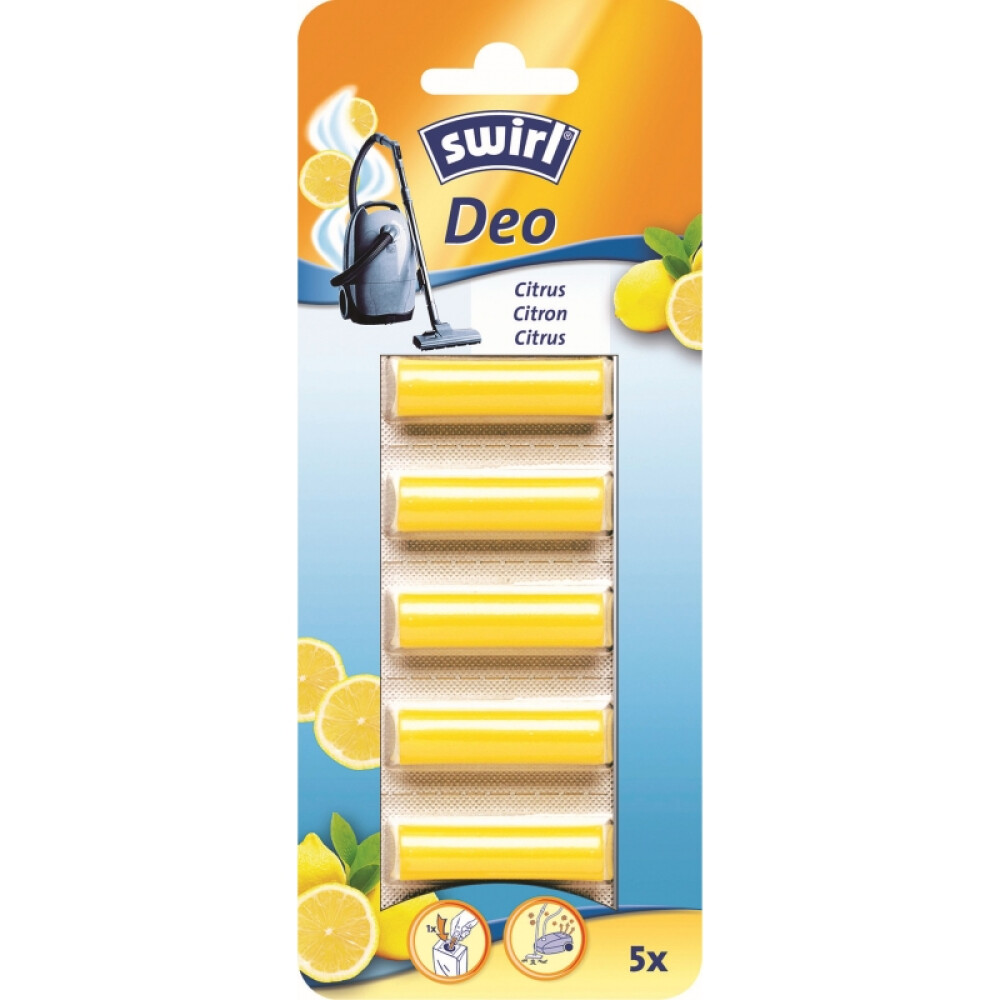 Vůně do vysavače Swirl Deo tyčinky 5 ks  Citrus