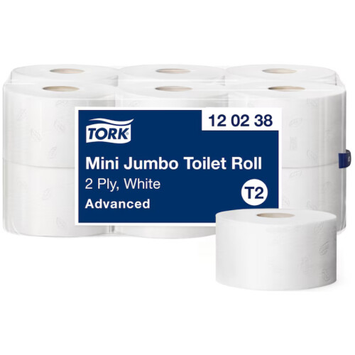 Tork Mini Jumbo toaletní papír Advanced 2vrstvý, pr.19cm(T2)