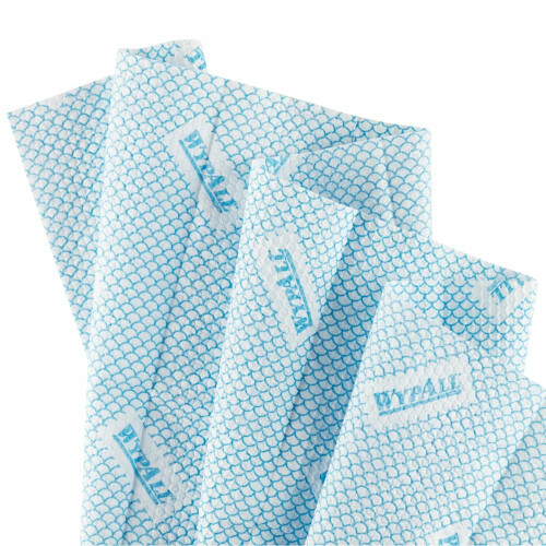 WypAll® X80 Plus průmyslové utěrky, 1/4 sklad - modré