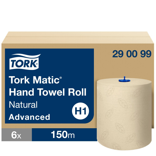 Tork Matic® papírové ručníky v roli natural (H1)