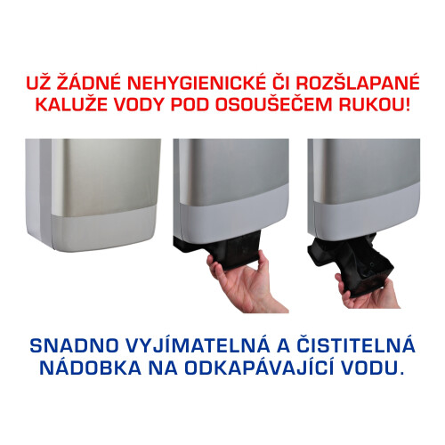 Osoušeč EMPIRE TORNADO tryskový bílý