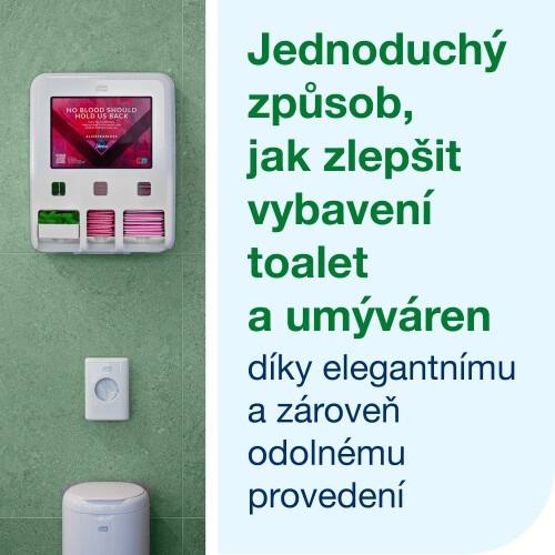 Zásobník Tork na vložky a tampóny Libresse