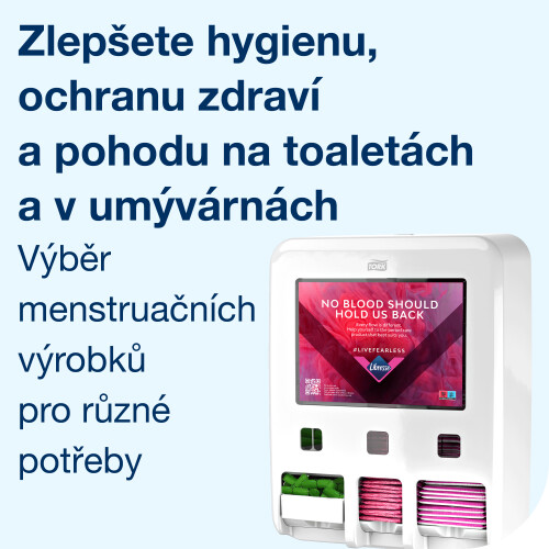 Zásobník Tork na vložky a tampóny Libresse
