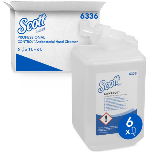 Tekuté mýdlo SCOTT® Control antibakteriální 1 l