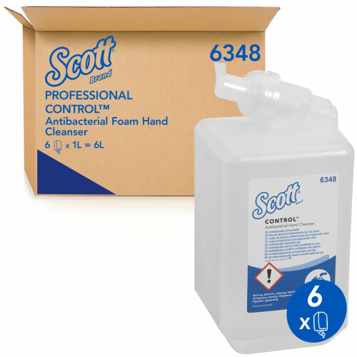 Pěnové mýdlo SCOTT® Control antibakteriální 1 l