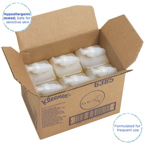 Luxusní pěnové mýdlo KLEENEX® Botanics ENERGY 1 l žluté