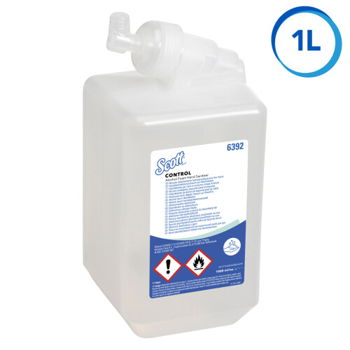 SCOTT®  Alkoholový pěnový dezinfekční prostředek na ruce - 1 l