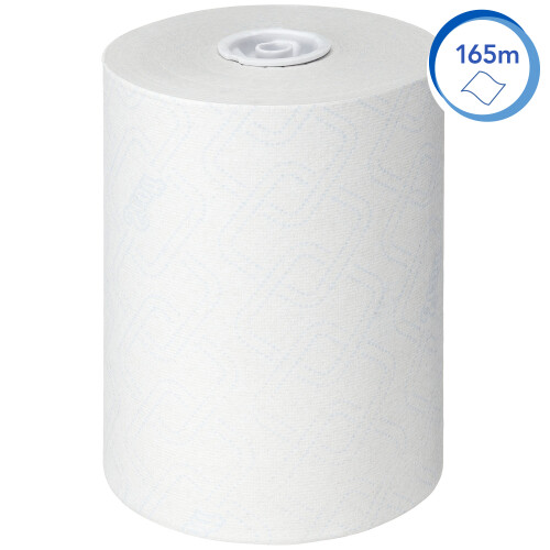 Papírové ručníky v roli SCOTT® Control Slimroll -  bílé, 6 rolí/kar