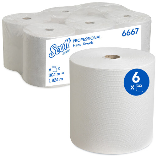 Kimberly Clark - SCOTT role do zásobníku CONTROLMATIC - papírový ručník