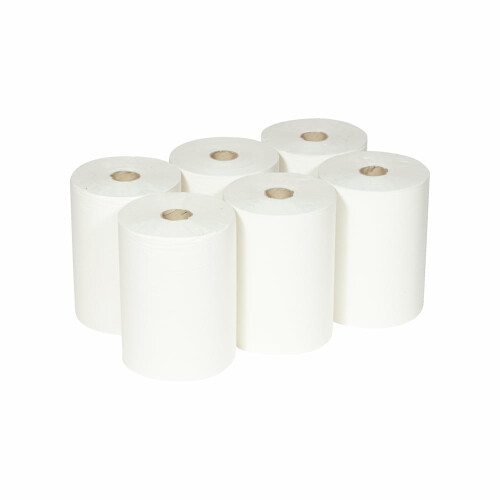 Papírové ručníky v roli SCOTT® Slimroll - bílá, 6 rolí á 190 m/kar
