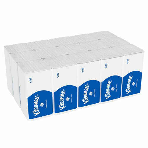 Papírové ručníky skládané KLEENEX® Ultra - bílé, 2790 út/kar