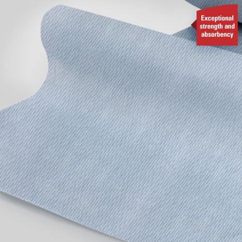 WypAll® L10 - průmyslové utěrky v roli, 1vrstvé - modré