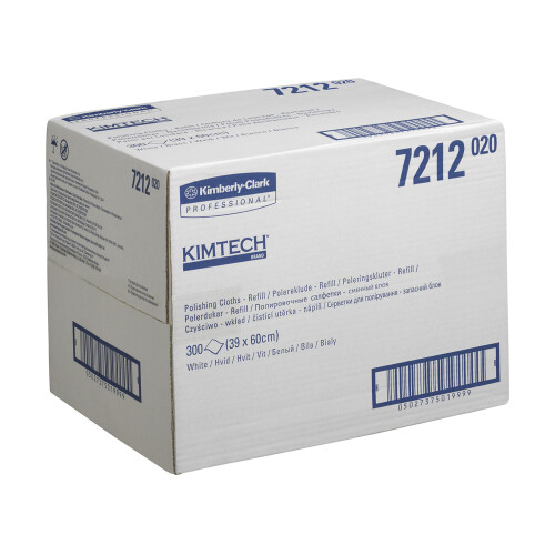 KIMTECH® Pure leštící utěrky - náplň - 300 útržků