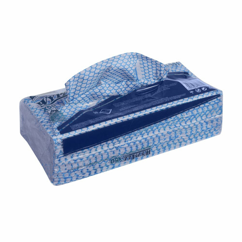 WypAll® X50 průmyslové utěrky skládané - modré
