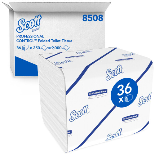 SCOTT toal. papír skládaný dvouvrstvý