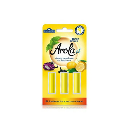Vůně do vysavače Arola lemon (vůně citronu) 3 ks