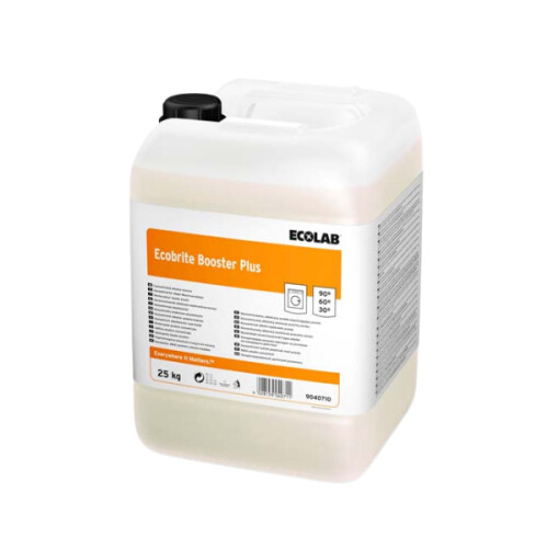 Ecolab ECOBRITE BOOSTER PLUS 25 kg - alkalický zesilovač pracího účinku