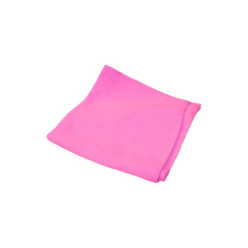 Utěrka mikrovlákno PRAKTITEX Pro, 40x40cm, 300g/m2 - růžová / bal.-10ks