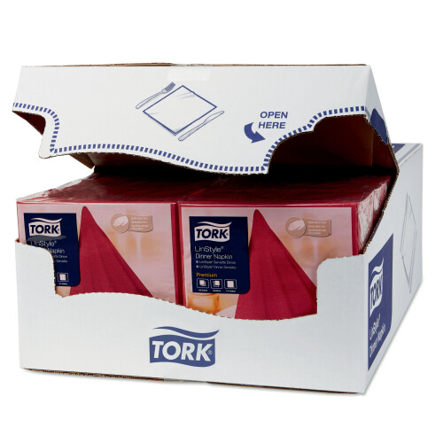 Tork Linstyle® burgundy ubrousek-večeře