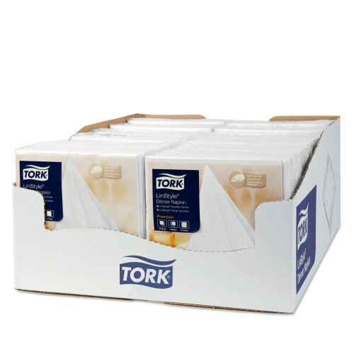 Tork Linstyle® bílý ubrousek na večeři