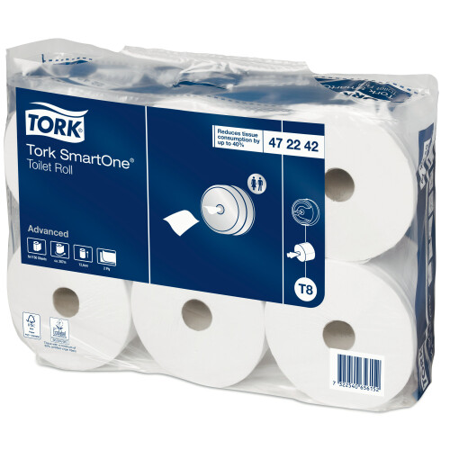 Tork SmartOne® toaletní papír v roli (T8)