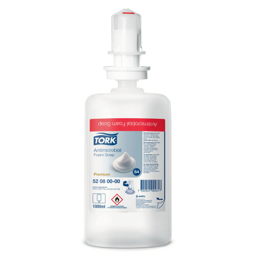 Tork pěnové mýdlo antimikrobiální (biocid)  (S4)