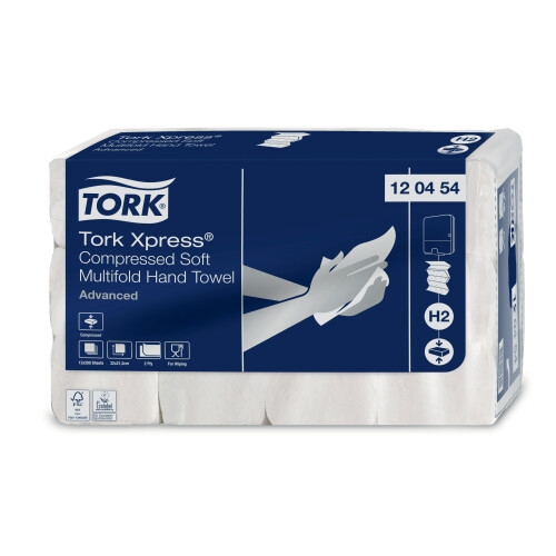 Tork Xpress® stlačené jemné papírové ručníky Multifold