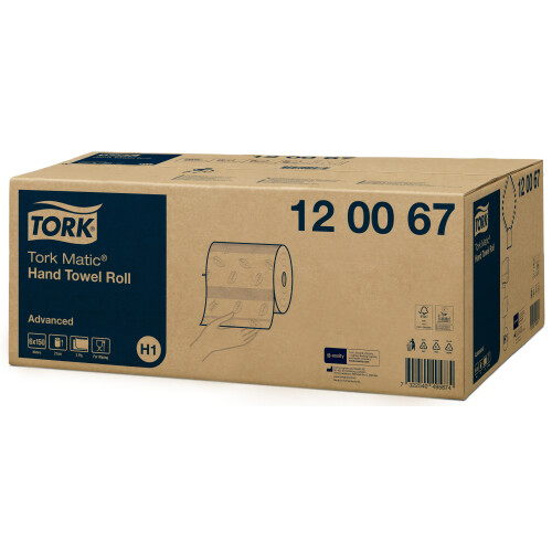 Tork Matic jemné papírové ručníky v roli -  (H1 ) Advanced
