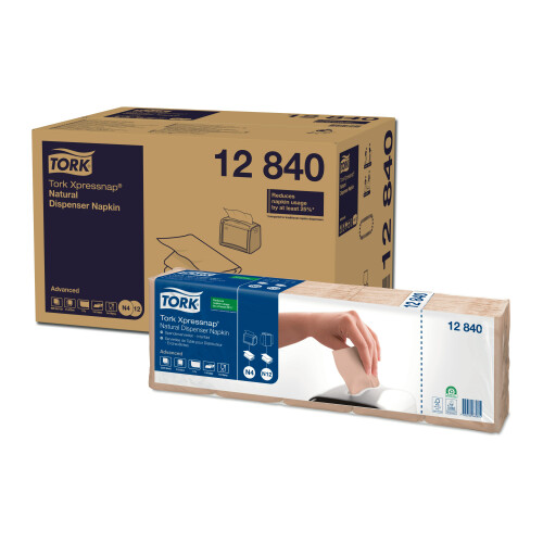 Tork Xpressnap® Natural ubrousek do zásobníku (N4)
