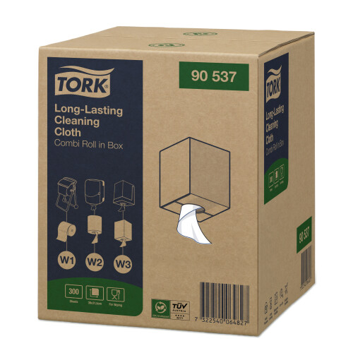 Tork Long-Lasting čisticí utěrka v roli (W1/W2/W3)