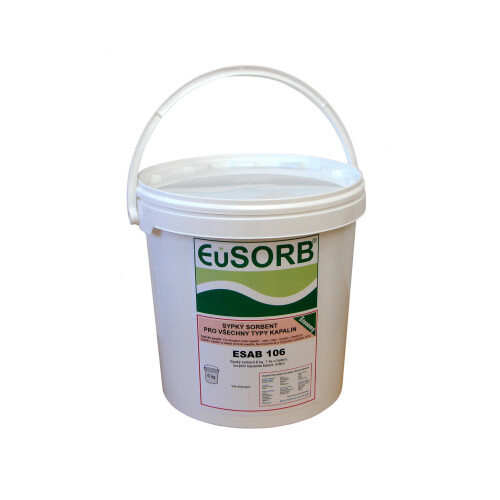 Sorbent úklidový keramický ESAB106 - 6 kg kbelík