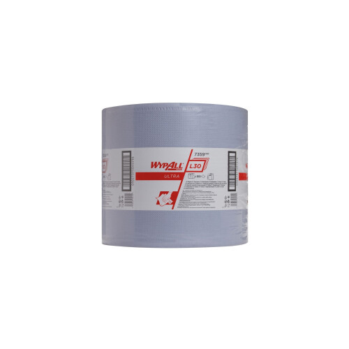 WypAll® L30 Ultra průmyslové utěrky v roli, 3vrstvé, modré - 75-7018