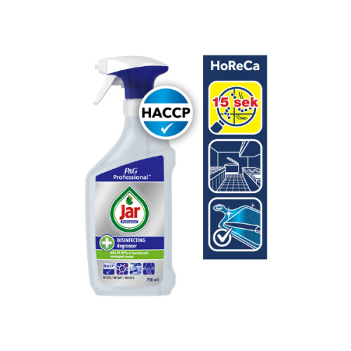 Jar Disinfecting Degreaser, 750 ml - dezinf. a odmašť. prostředek