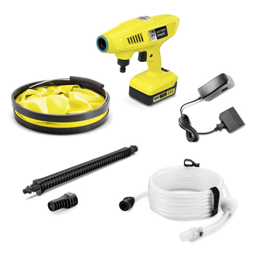 Ruční tlaková myčka KHB 4-18 Plus Battery Set