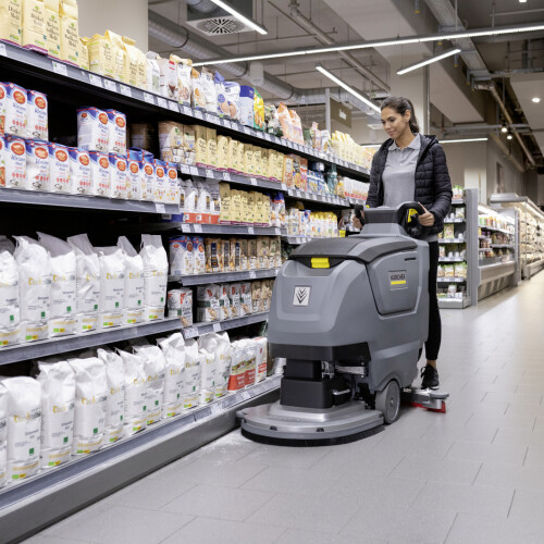 Podlahový mycí stroj B 50 W Bp Pack 80Ah Li, D51, Dose, Rinse, Autofill