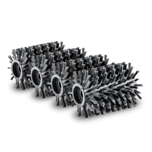 Roller brushes wooden surface PCL 6