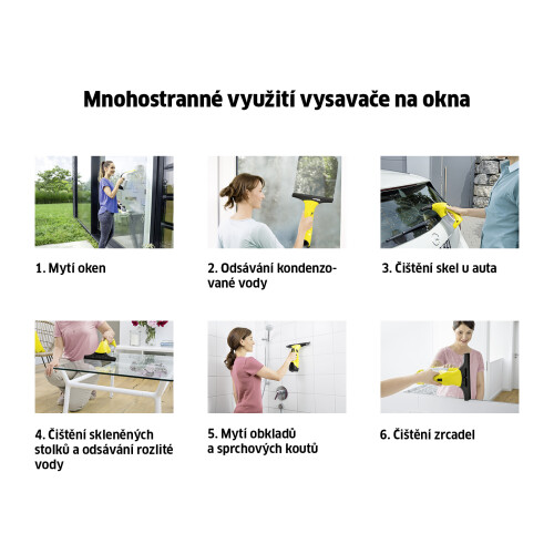 VYSAVAČ NA OKNA WV 5 PLUS N BLACK EDITION