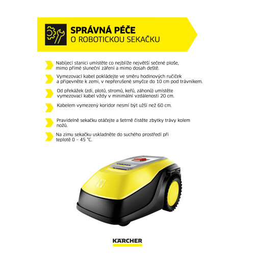 Robotická sekačka Kärcher RLM 4