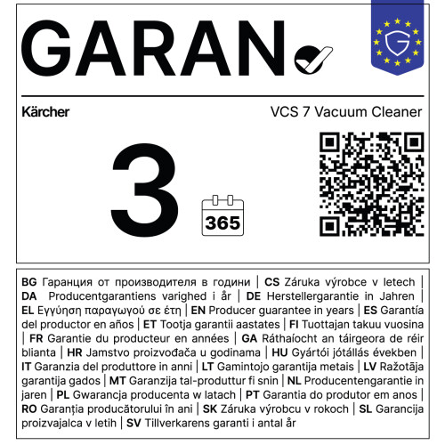 AKU Tyčový vysavač VCS 7-28 Signature Line