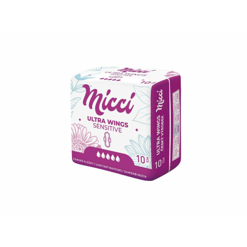 Hygienické vložky Micci Ultra Wings 10 ks