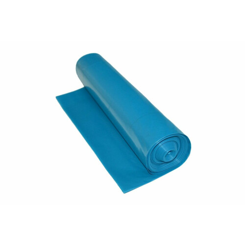 Pytel na odpad HDPE - 150 l, 800x1000mmx2.5mi, modré - kar 10 rol á 50 ks