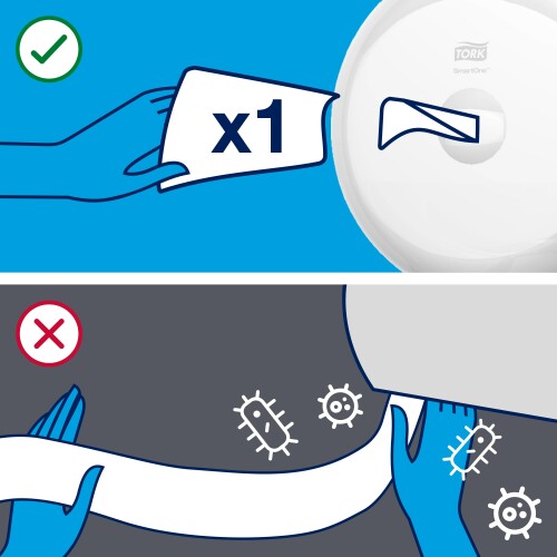 Tork SmartOne®  zásobník na toaletní papír v roli (T8)