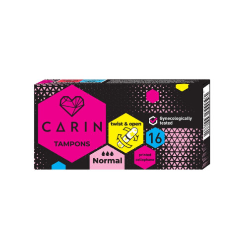 Hygienické dámské tampóny CARIN - 16 ks/bal