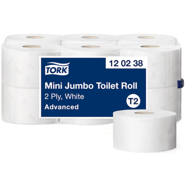 Tork Mini Jumbo toaletní papír Advanced 2vrstvý, pr.19cm(T2)