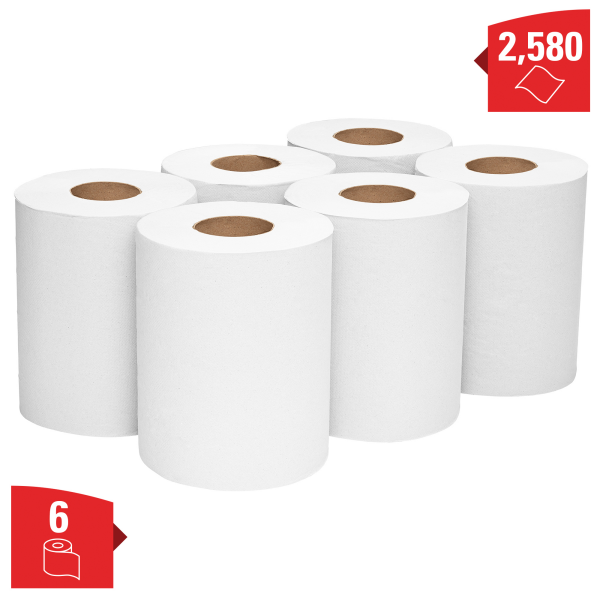 WypAll® Reach utěrky pro potravinářství - centrální odběr, 1vrstvé - bílé