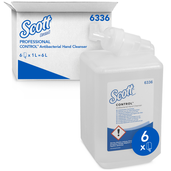 Tekuté mýdlo SCOTT® Control antibakteriální 1 l