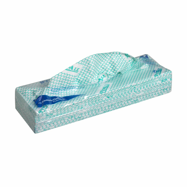 WypAll® X80 průmyslové utěrky v Pop Up Boxu - zelené