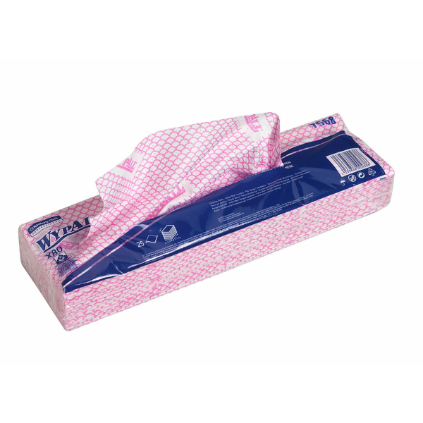 WypAll® X80 průmyslové utěrky v Pop Up Boxu - červené