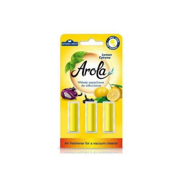 Vůně do vysavače Arola lemon (vůně citronu) 3 ks