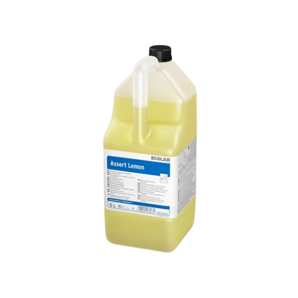 Ecolab ASSERT LEMON 2x 5 l - ruční mytí nádobí a ploch s citronovou vůní
